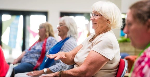 Chair-Based Exercise – Sit, Stretch & Smile!